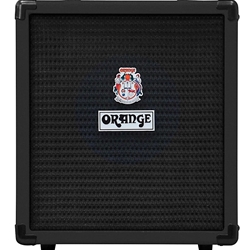 Orange Amplification CRUSH BASS 25 BLACK 25 watt, Active EQ, Para Mid, 8” speaker, CabSim HP Out, Aux In, Tuner, orange or black